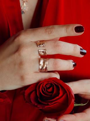 Coras Taşlı Yüzük