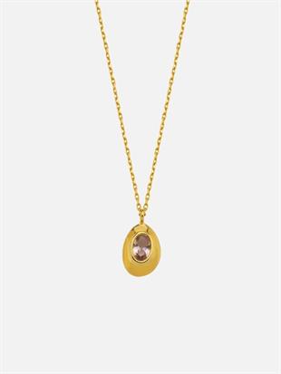 Ella Stone Oval Necklace