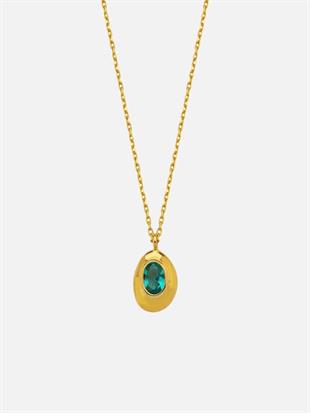 Ella Stone Oval Necklace