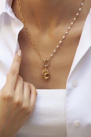 Gela Midye Zincir Kolye