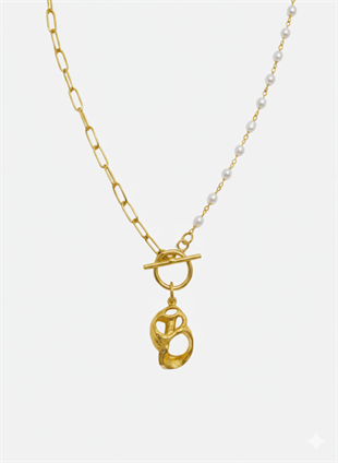 Gela Midye Zincir Kolye