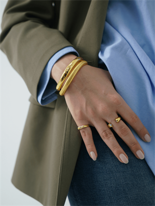 Horn İçi Taşlı Yüzük