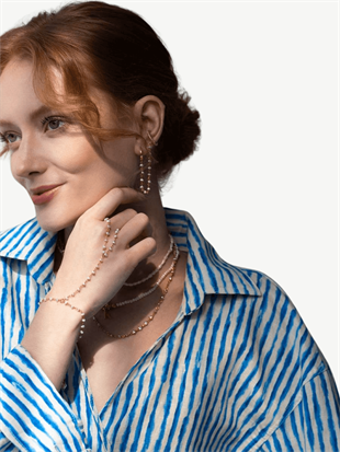 Double Pearl Cartilage Earrings