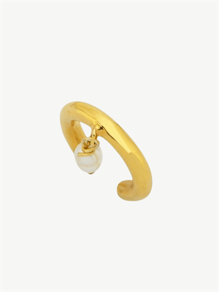 İncili Kıkırdak Küpesi