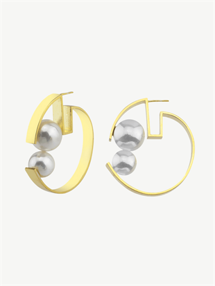 İncili Mimari Küpe