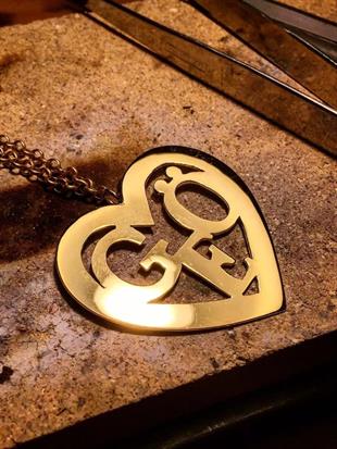 Heart Letter Necklace