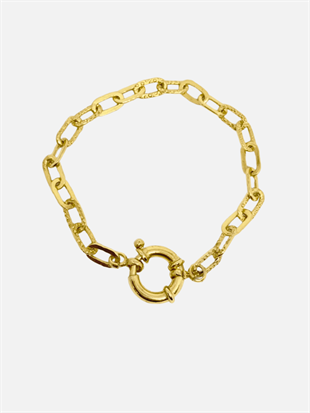 Locked Chain Bracelet