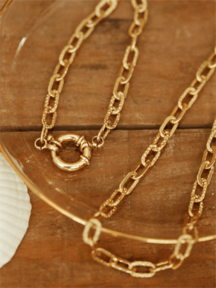 Locked Chain Bracelet