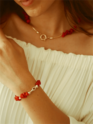 Red Coral Bracelet
