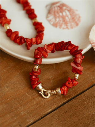 Red Coral Bracelet