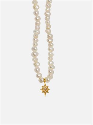 Kutup Yıldızı İnci Kolye