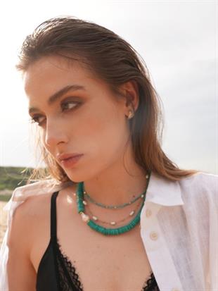 Lana Turquoise Small Ball Necklace