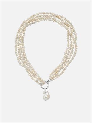 Lara Çoklu Kum İnci Kolye