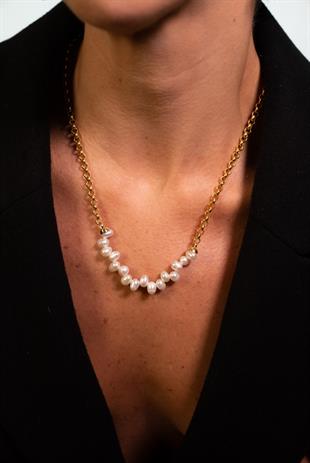 Lely Zincir İnci Kolye