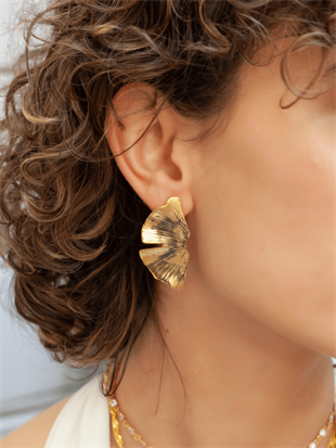 Leta Big Leaf Earrings
