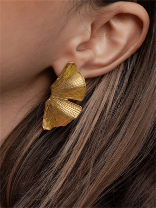 Leta Big Leaf Earrings