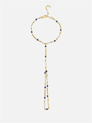 Blue Lapis Stone Shahmaran Bracelet