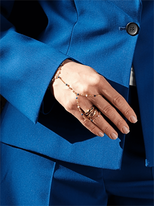 Blue Lapis Stone Shahmaran Bracelet