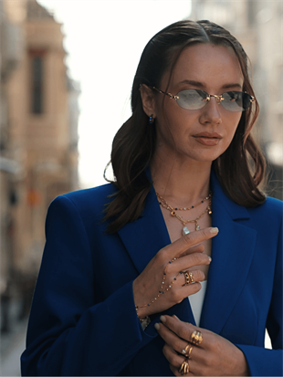 Blue Lapis Stone Shahmaran Bracelet