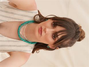 Meg Turquoise Small Pearl Necklace