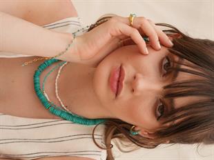 Meg Turquoise Small Pearl Necklace