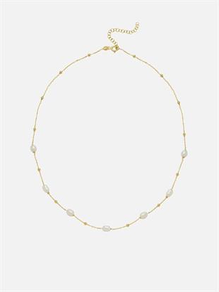 Mella Zincir İnci Kolye