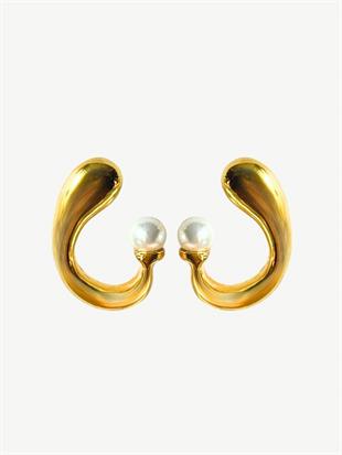 Meya Spiral Halka Küpe