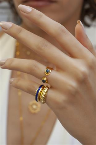 Modica Safir Taşlı Yüzük