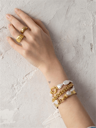 Molly Taşlı İnci Bileklik