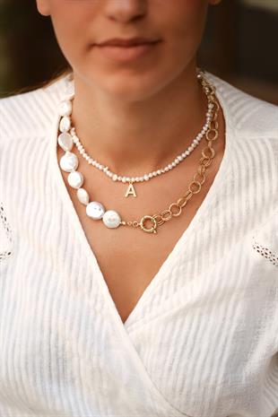 Nora İnci Zincir Kolye