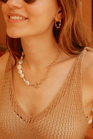 Nora İnci Zincir Kolye