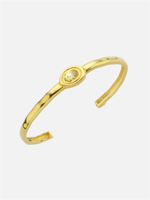 Olivia Single Stone Handcuff