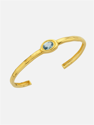 Olivia Single Stone Handcuff