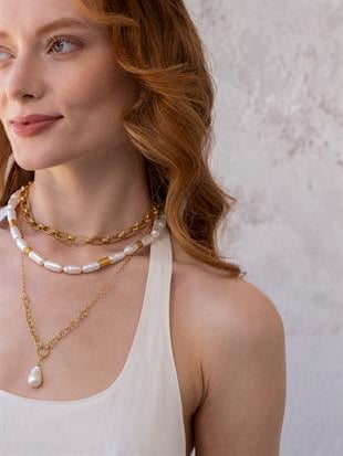 Sebra Pearl Necklace