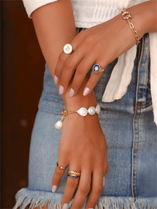 Sery Baroque Pearl Bracelet