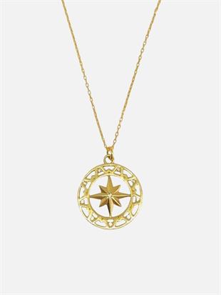 Stone North Star Medallion