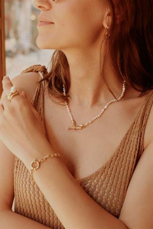 Teri Sand Pearl Necklace