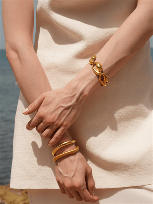 Tina Big Mussel Bracelet