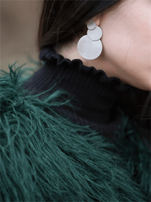 Üç Boy Halka Küpe