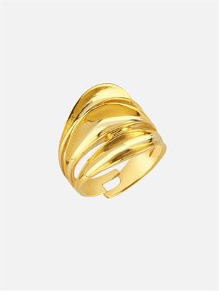 Triple Amorphous Ring