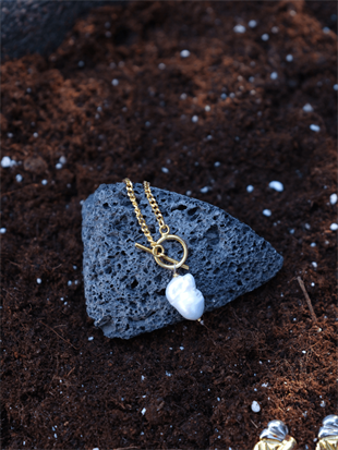 Yao Barok İncili Zincir Kolye