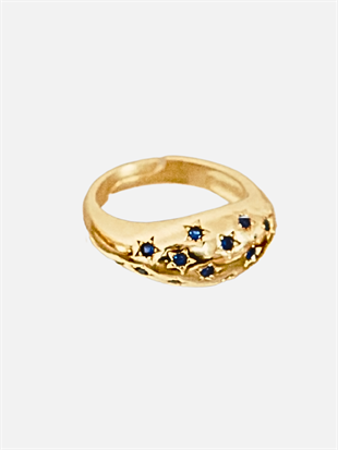 Yıldız Taşlı Yüzük