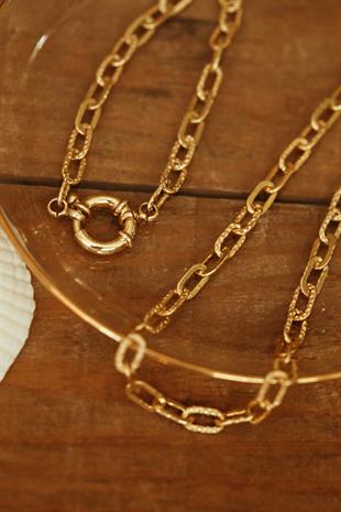 Zincir Kolye Desenli