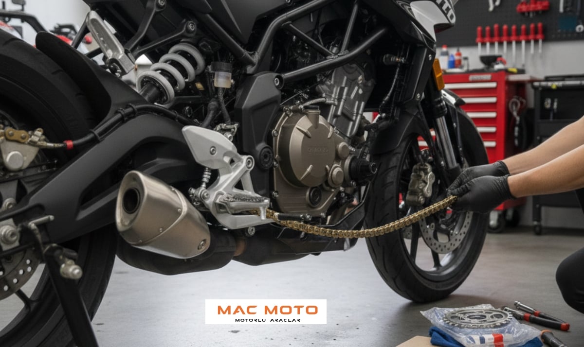 CF MOTO NK 400 Zincir ve Dişli Seti Ne Zaman Değiştirilmeli?