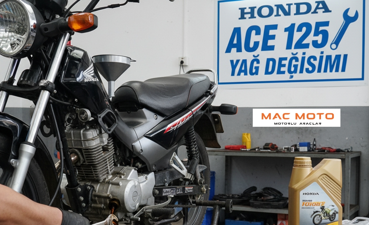 Honda ACE 125 Yağ Değişimi Ne Zaman Yapılır?