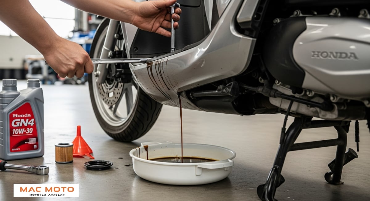 Honda SH 125 Yağ ve Filtresi Ne Zaman Değiştirilmeli?
