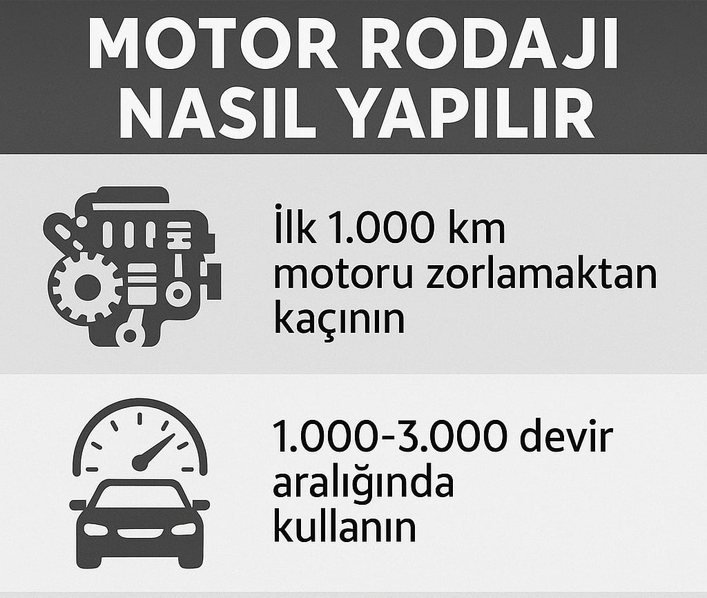Motor Rodajı Nasıl Yapılır? Aşamalarıyla Anlatım