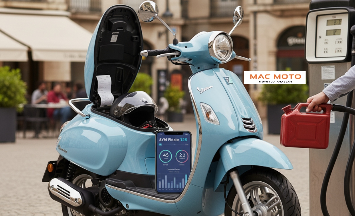 SYM Fiddle 125 Yakıt Tüketimi Ne Kadar?