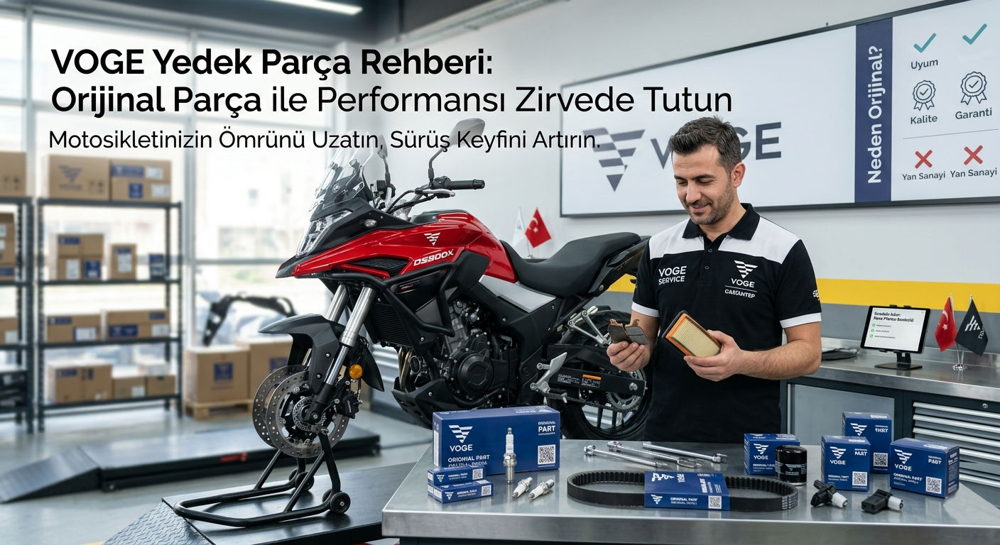 VOGE Yedek Parça: Orijinal Parçalar, Uygun Fiyat ve Hızlı Teslimat | Mac Moto