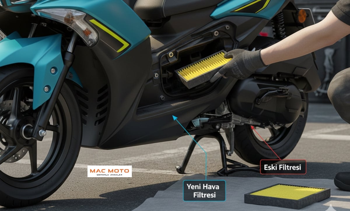 Yamaha RayZR 125 Hava Filtresi Yağlanır mı?
